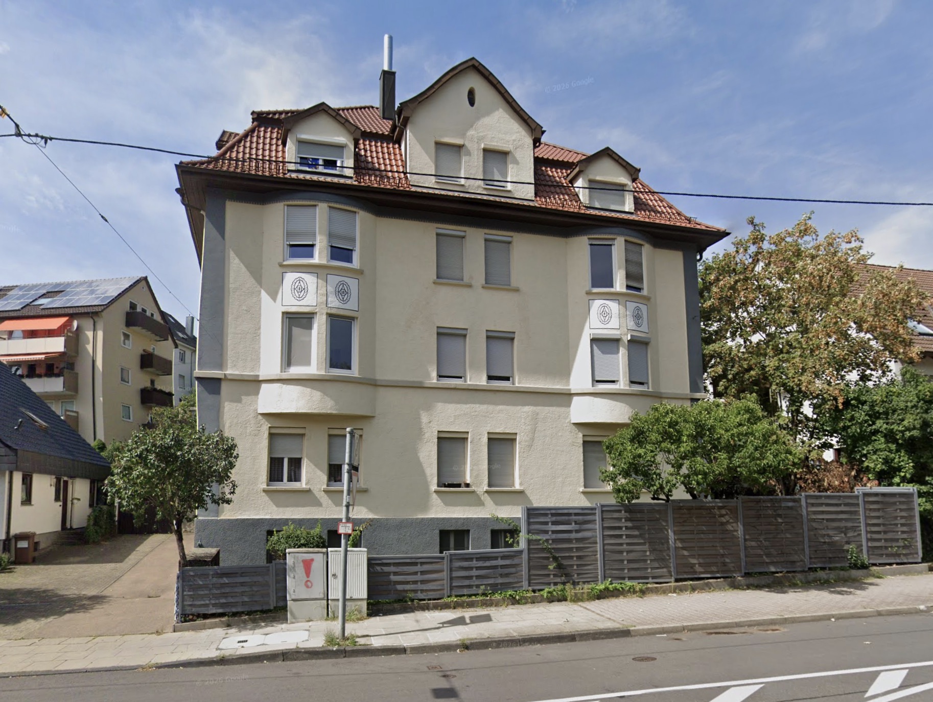 Außenansicht – Altbau in der Gehrenwaldstraße, Stuttgart-Untertürkheim