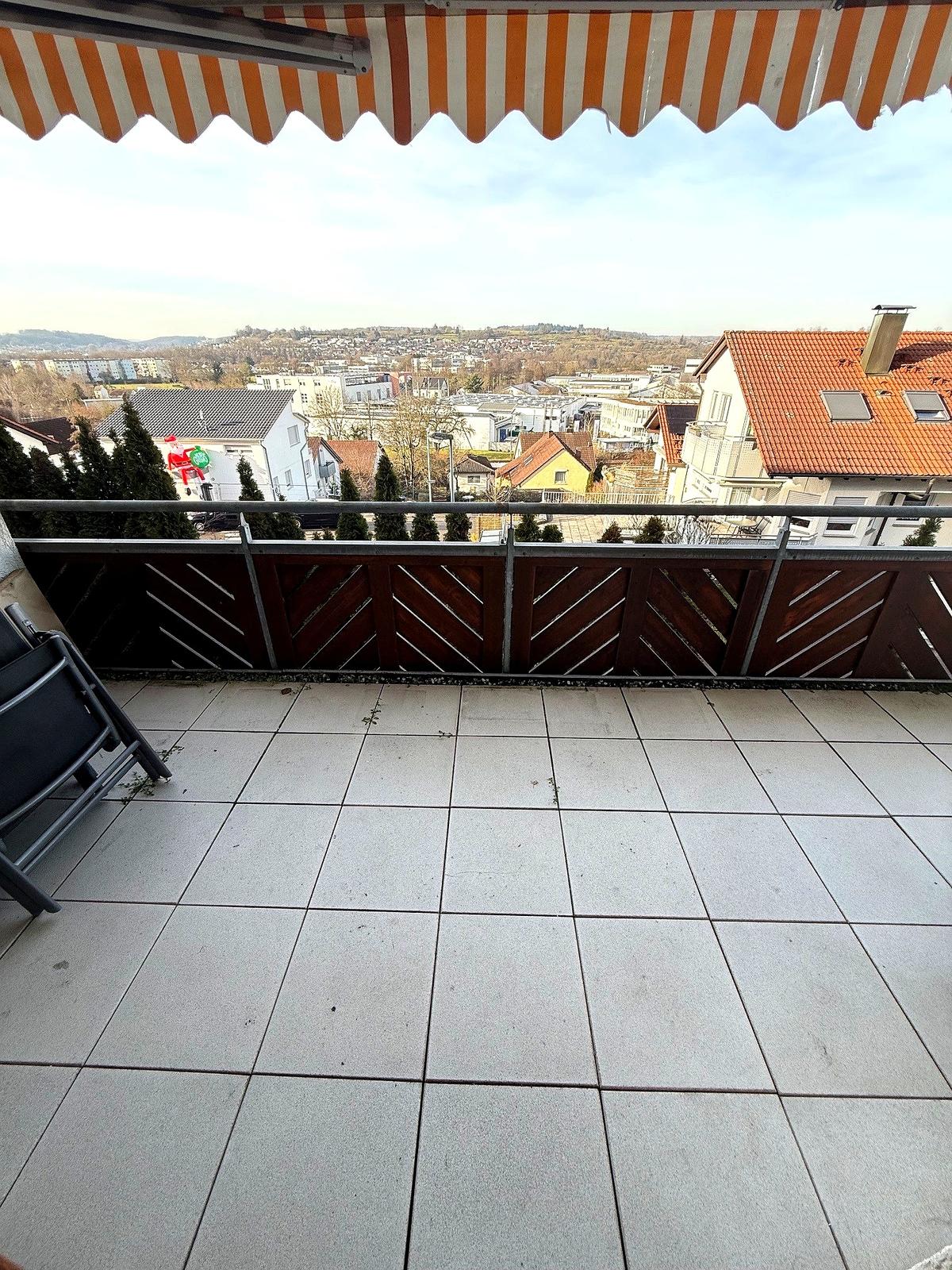 Balkon Ausblick